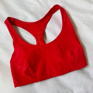 Lululemon Strong Identity Sports Bra - Red